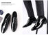 Elegant Oxford Leather Shoes for Men - Breathable and Comfortable Formal Flats for Office, Weddings, and Daily Wear - Perfect Plus Size Business Footwear with Pointed Toe Design